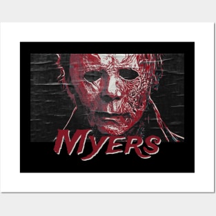 Myers Halloween Posters and Art